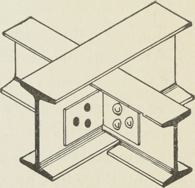An illustration from Architectural engineering. With special reference to high building construction, including many examples of Chicago office buildings, 1895, leaf 106