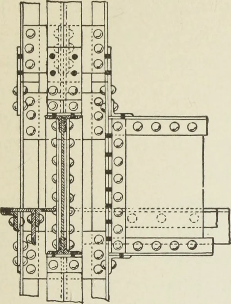 An illustration from Architectural engineering. With special reference to high building construction, including many examples of Chicago office buildings, 1895, leaf 144