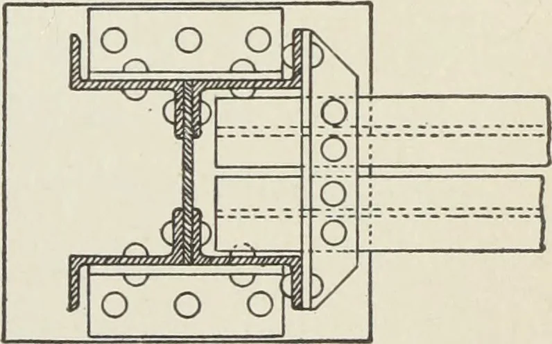 An illustration from Architectural engineering. With special reference to high building construction, including many examples of Chicago office buildings, 1895, leaf 146