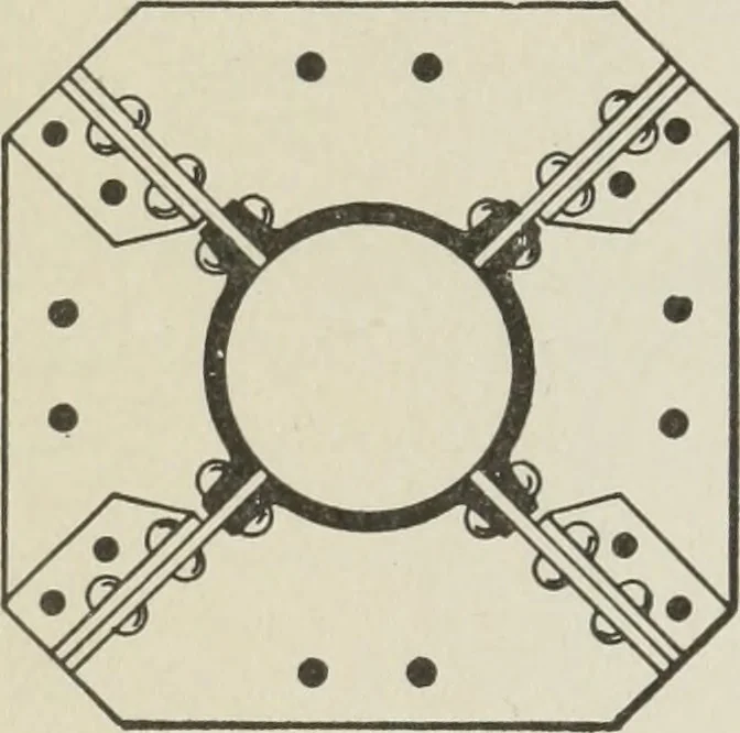 An illustration from Architectural engineering. With special reference to high building construction, including many examples of Chicago office buildings, 1895, leaf 147