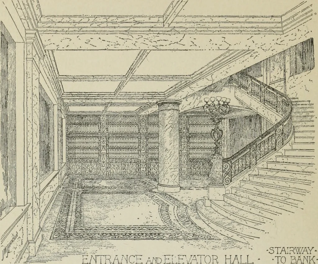An illustration from Architectural engineering. With special reference to high building construction, including many examples of Chicago office buildings, 1895, leaf 187