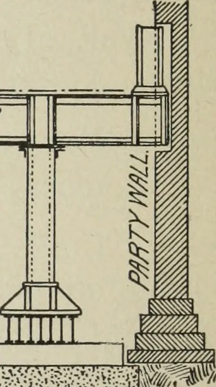 An illustration from Architectural engineering. With special reference to high building construction, including many examples of Chicago office buildings, 1895, leaf 205
