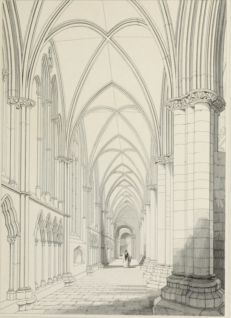 An illustration from Architectural illustrations, history and description of Carlisle cathedral, 1840, leaf 156