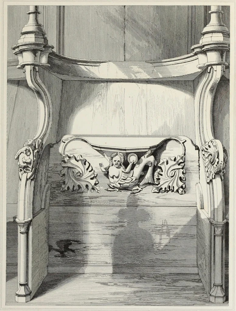 An illustration from Architectural illustrations, history and description of Carlisle cathedral, 1840, leaf 172