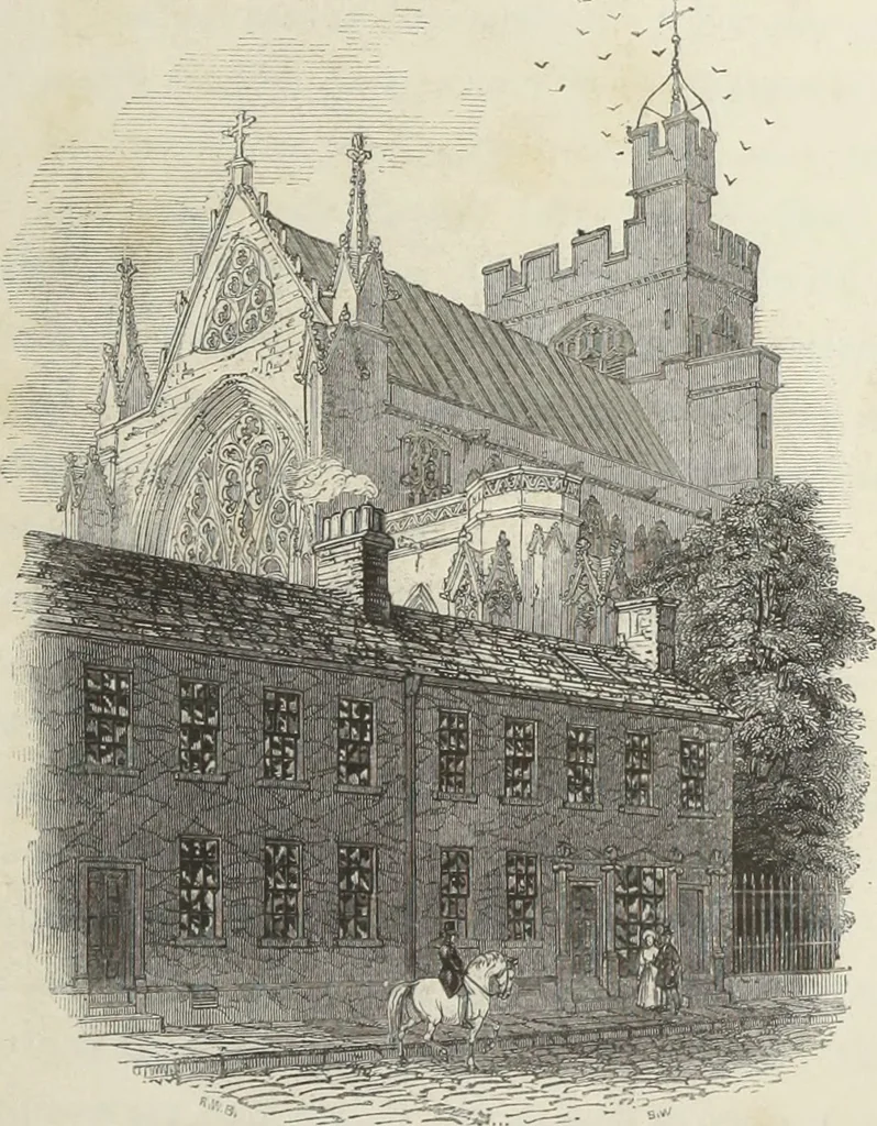 An illustration from Architectural illustrations, history and description of Carlisle cathedral, 1840, leaf 8