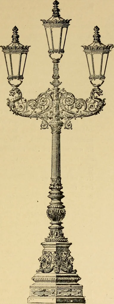 An illustration from Architectural iron and steel, and its application in the construction of buildings ... specifications of ironwork ... tables selected expressly for this work ... by Wm. H. Birkmire, 1905, leaf 104