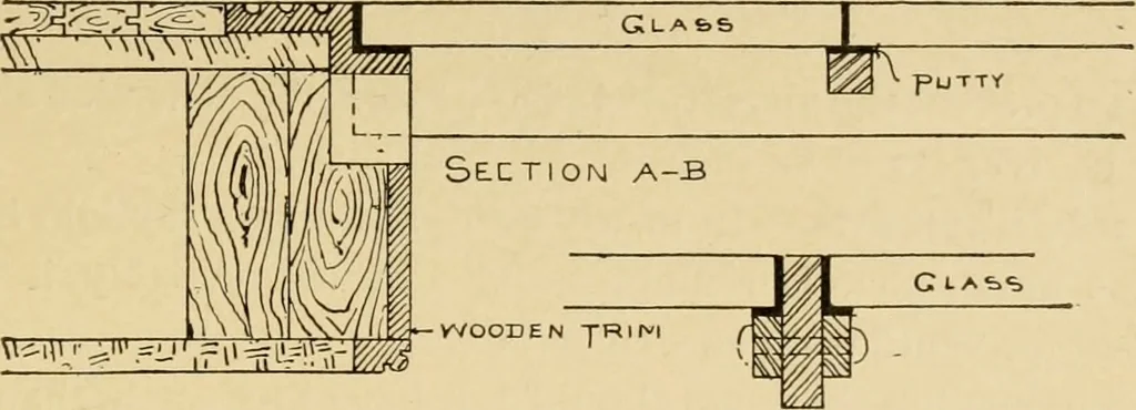 An illustration from Architectural iron and steel, and its application in the construction of buildings ... specifications of ironwork ... tables selected expressly for this work ... by Wm. H. Birkmire, 1905, leaf 124