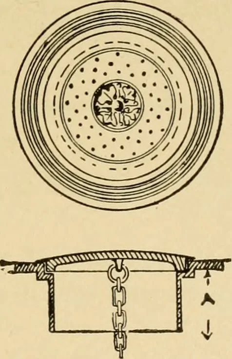 An illustration from Architectural iron and steel, and its application in the construction of buildings ... specifications of ironwork ... tables selected expressly for this work ... by Wm. H. Birkmire, 1905, leaf 156
