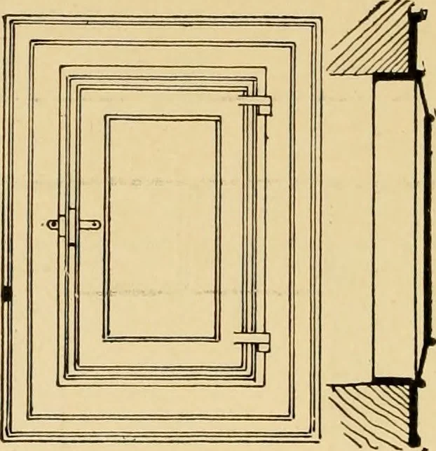 An illustration from Architectural iron and steel, and its application in the construction of buildings ... specifications of ironwork ... tables selected expressly for this work ... by Wm. H. Birkmire, 1905, leaf 161