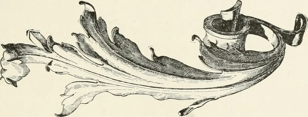 An illustration from Architectural iron and steel : and its application in the construction of buildings, including beams and girders in floor construction, rolled iron struts, wrought and cast-iron columns, fire-proof columns, column connections, cast-iron lintels, roof trusses, stairways, elevator enclosures, ornamental iron, floor lights, and skylights, vault lights, doors, and shutters, window guards and grilles, etc., etc., with specification of ironwork and selected papers in relation to ironwork, from a revision of the present law before the legislature affecting public interests in the city of New York, in so far as the same regulates the construction of buildings in said city, tables selected expressly for this work, of the properties of beams, channels, tees and angles, used as beams, struts and columns, weights of iron and steel bars, capacity of tanks, areas of circles, weights of circular and square cast-iron columns, weights of substances, tables of squares, cubes, etc., weights of sheet copper, brass and iron, etc, 1892, leaf 102