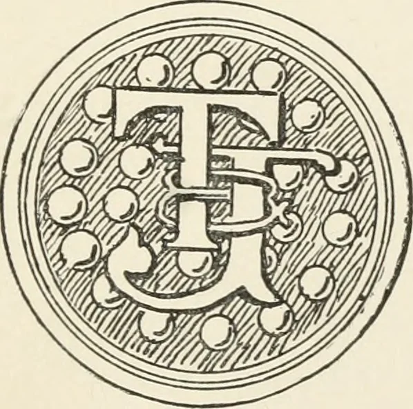 An illustration from Architectural iron and steel : and its application in the construction of buildings, including beams and girders in floor construction, rolled iron struts, wrought and cast-iron columns, fire-proof columns, column connections, cast-iron lintels, roof trusses, stairways, elevator enclosures, ornamental iron, floor lights, and skylights, vault lights, doors, and shutters, window guards and grilles, etc., etc., with specification of ironwork and selected papers in relation to ironwork, from a revision of the present law before the legislature affecting public interests in the city of New York, in so far as the same regulates the construction of buildings in said city, tables selected expressly for this work, of the properties of beams, channels, tees and angles, used as beams, struts and columns, weights of iron and steel bars, capacity of tanks, areas of circles, weights of circular and square cast-iron columns, weights of substances, tables of squares, cubes, etc., weights of sheet copper, brass and iron, etc, 1892, leaf 240