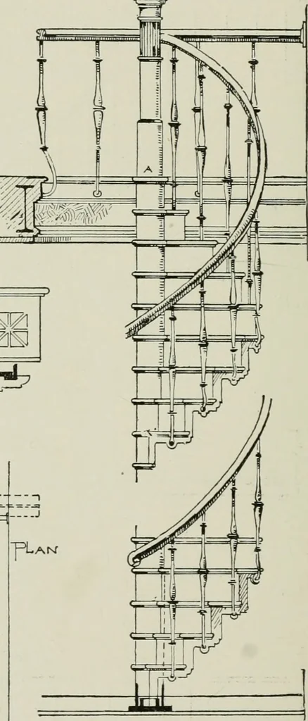 An illustration from Architectural iron and steel : and its application in the construction of buildings, including beams and girders in floor construction, rolled iron struts, wrought and cast-iron columns, fire-proof columns, column connections, cast-iron lintels, roof trusses, stairways, elevator enclosures, ornamental iron, floor lights, and skylights, vault lights, doors, and shutters, window guards and grilles, etc., etc., with specification of ironwork and selected papers in relation to ironwork, from a revision of the present law before the legislature affecting public interests in the city of New York, in so far as the same regulates the construction of buildings in said city, tables selected expressly for this work, of the properties of beams, channels, tees and angles, used as beams, struts and columns, weights of iron and steel bars, capacity of tanks, areas of circles, weights of circular and square cast-iron columns, weights of substances, tables of squares, cubes, etc., weights of sheet copper, brass and iron, etc, 1892, leaf 97