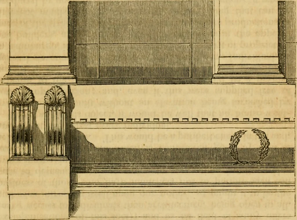An illustration from The Architectural magazine, 1834, leaf 129