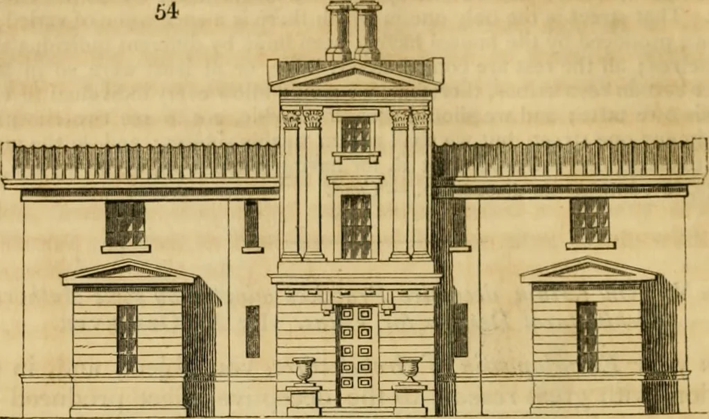 An illustration from The Architectural magazine, 1834, leaf 131