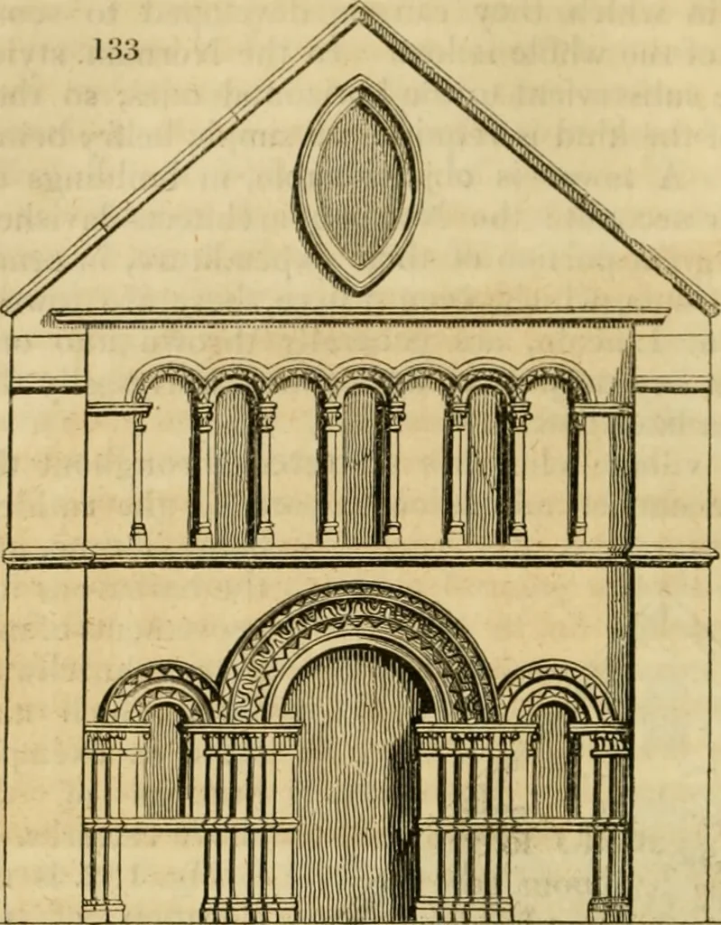 An illustration from The Architectural magazine, 1834, leaf 305