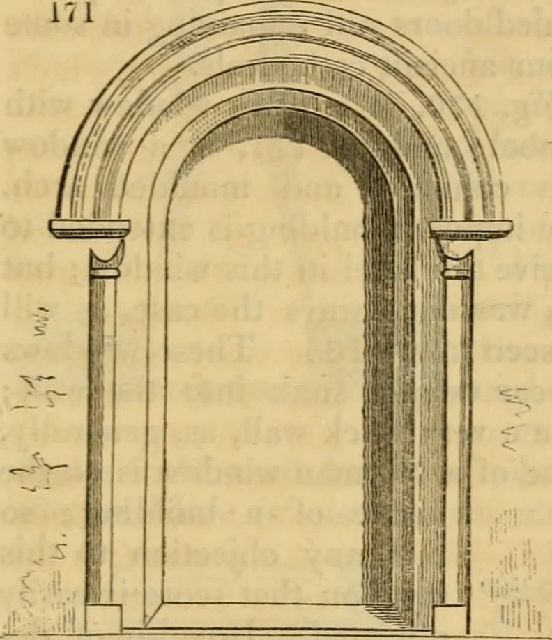 An illustration from The Architectural magazine, 1834, leaf 356