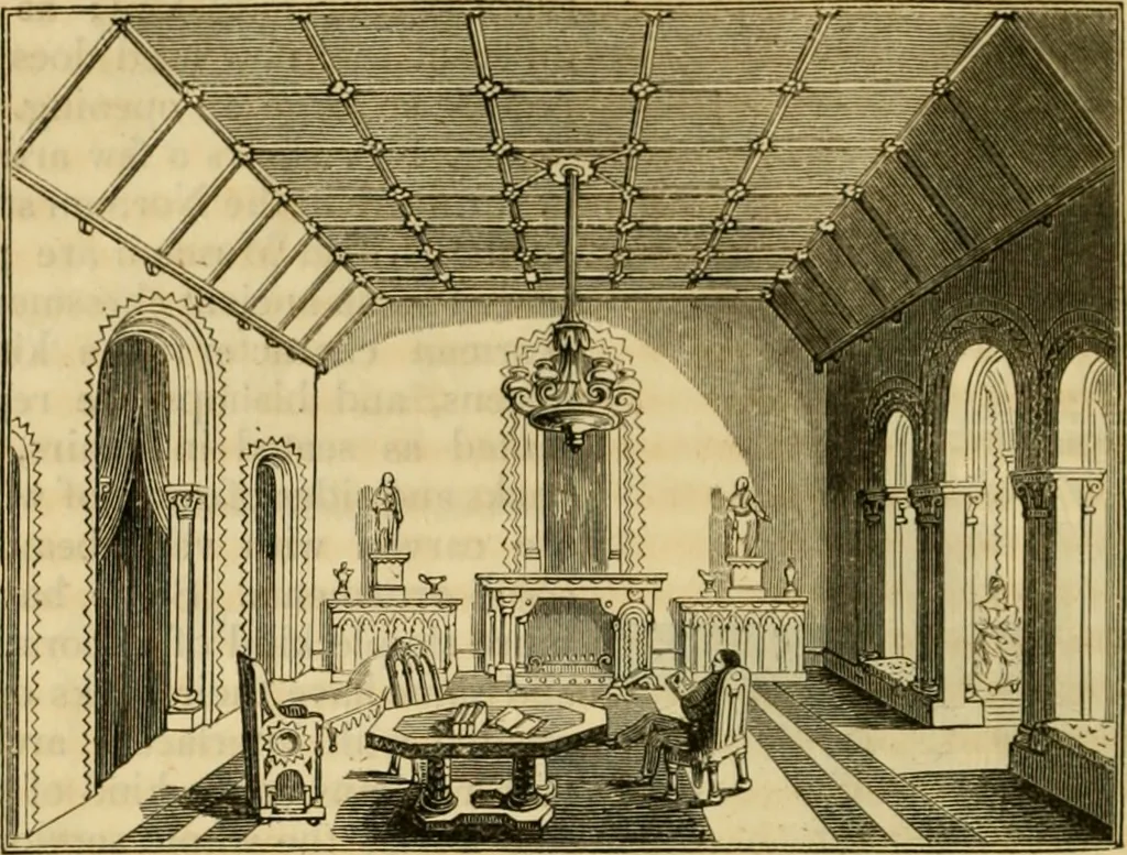 An illustration from The Architectural magazine, 1834, leaf 361