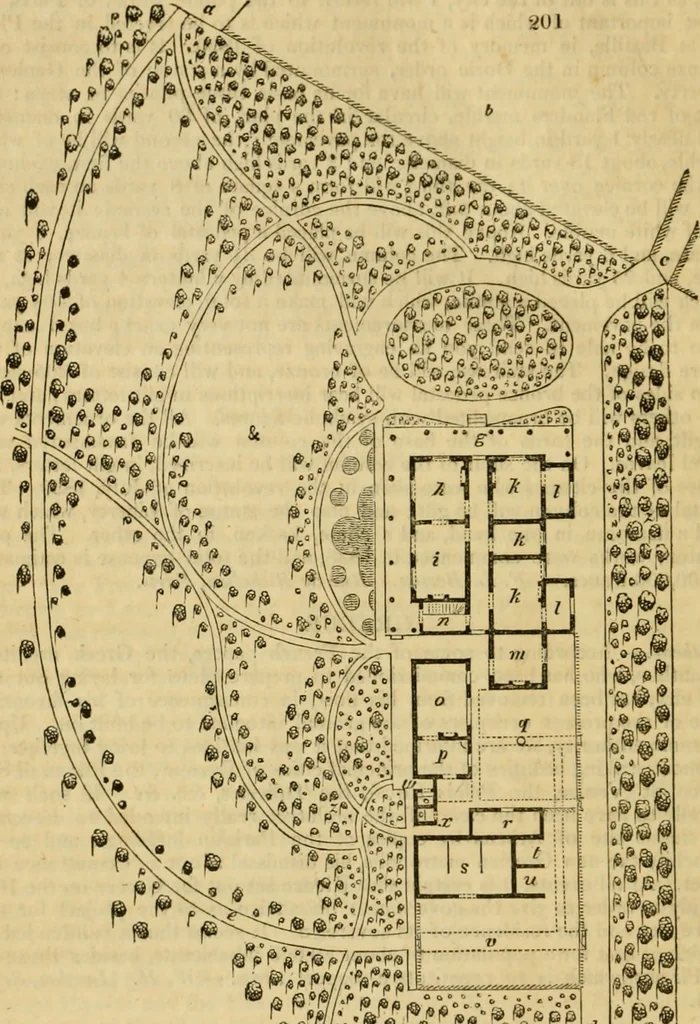An illustration from The Architectural magazine, 1834, leaf 389