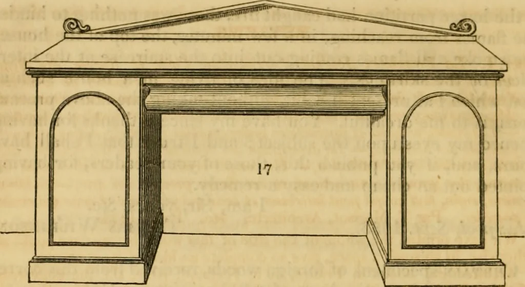 An illustration from The Architectural magazine, 1834, leaf 55