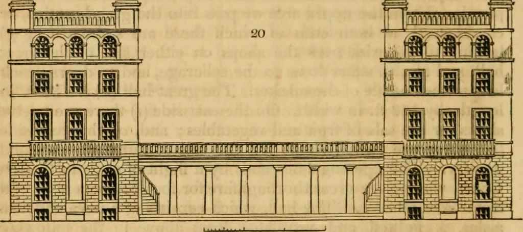 An illustration from The Architectural magazine, 1834, leaf 71