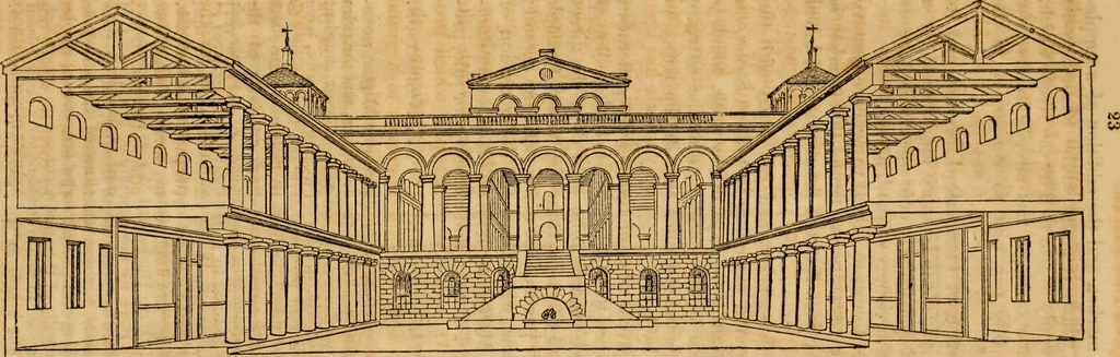 An illustration from The Architectural magazine, 1834, leaf 74