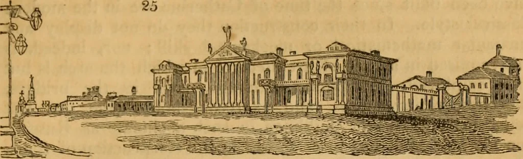 An illustration from The Architectural magazine, 1834, leaf 134