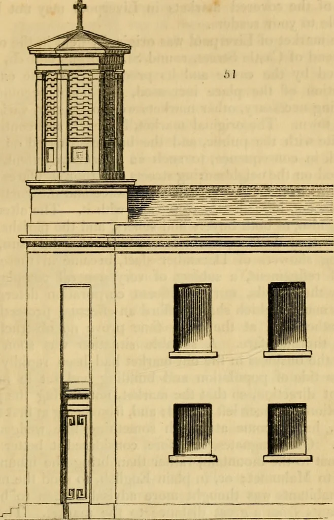 An illustration from The Architectural magazine, 1834, leaf 142