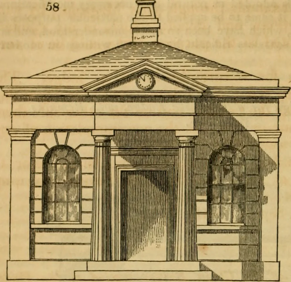 An illustration from The Architectural magazine, 1834, leaf 173