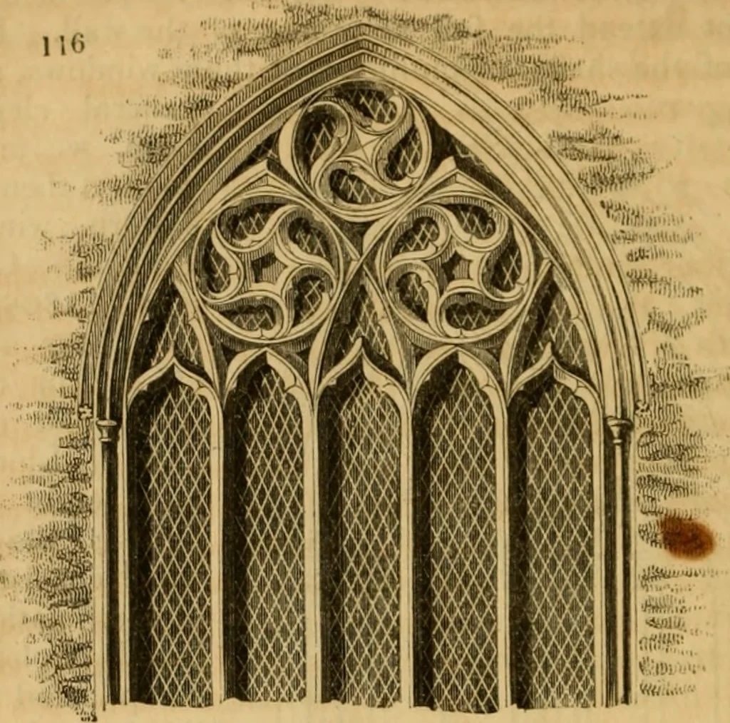 An illustration from The Architectural magazine, 1834, leaf 233