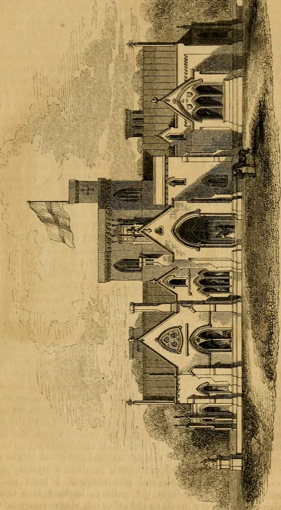 An illustration from The Architectural magazine, 1834, leaf 272