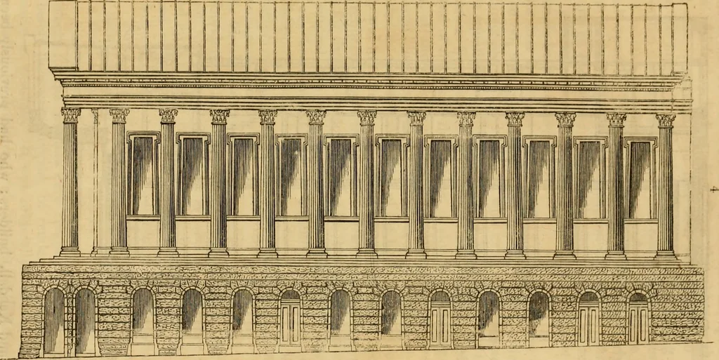 An illustration from The Architectural magazine, 1834, leaf 34