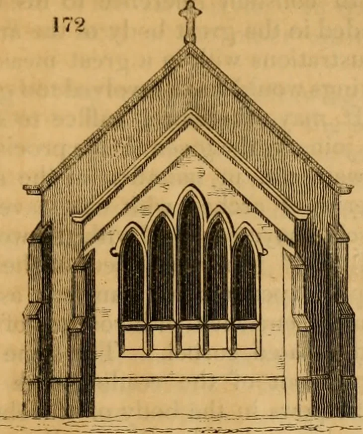 An illustration from The Architectural magazine, 1834, leaf 364