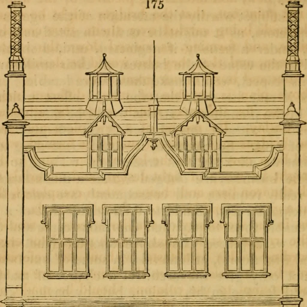 An illustration from The Architectural magazine, 1834, leaf 409