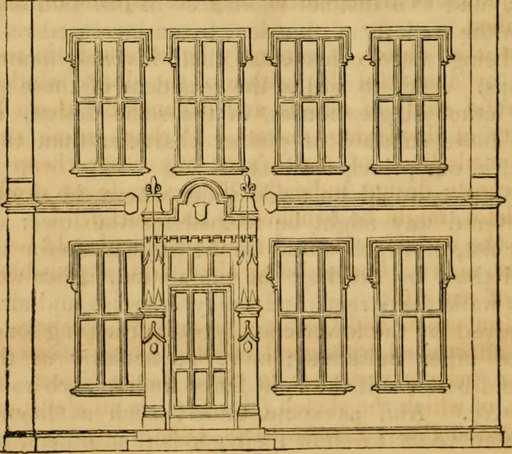 An illustration from The Architectural magazine, 1834, leaf 409