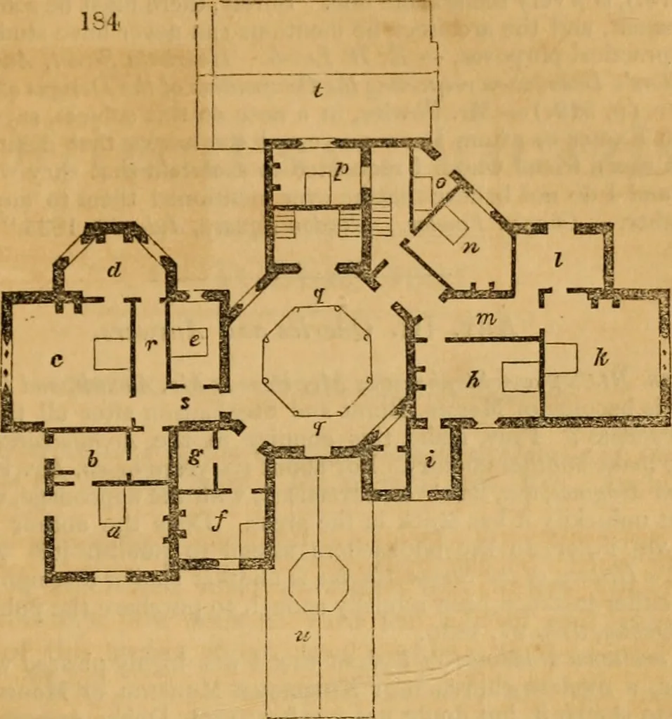 An illustration from The Architectural magazine, 1834, leaf 444