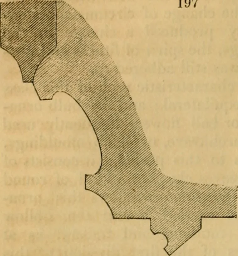 An illustration from The Architectural magazine, 1834, leaf 457