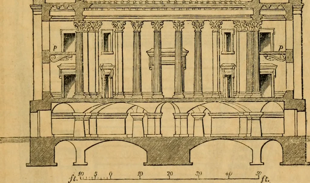 An illustration from The Architectural magazine, 1834, leaf 544