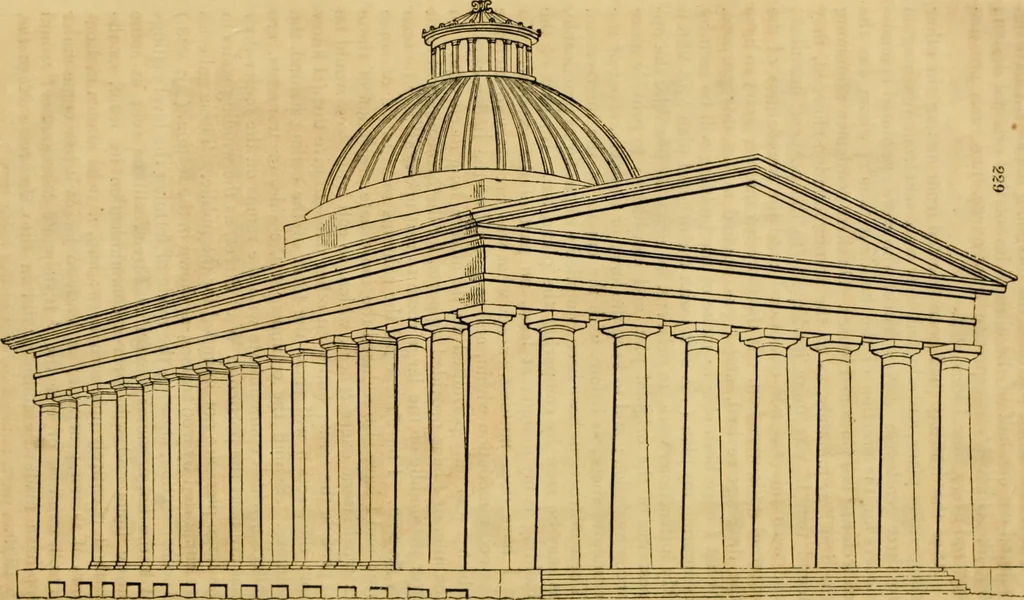 An illustration from The Architectural magazine, 1834, leaf 549