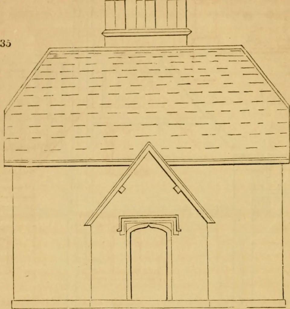 An illustration from The Architectural magazine, 1834, leaf 145