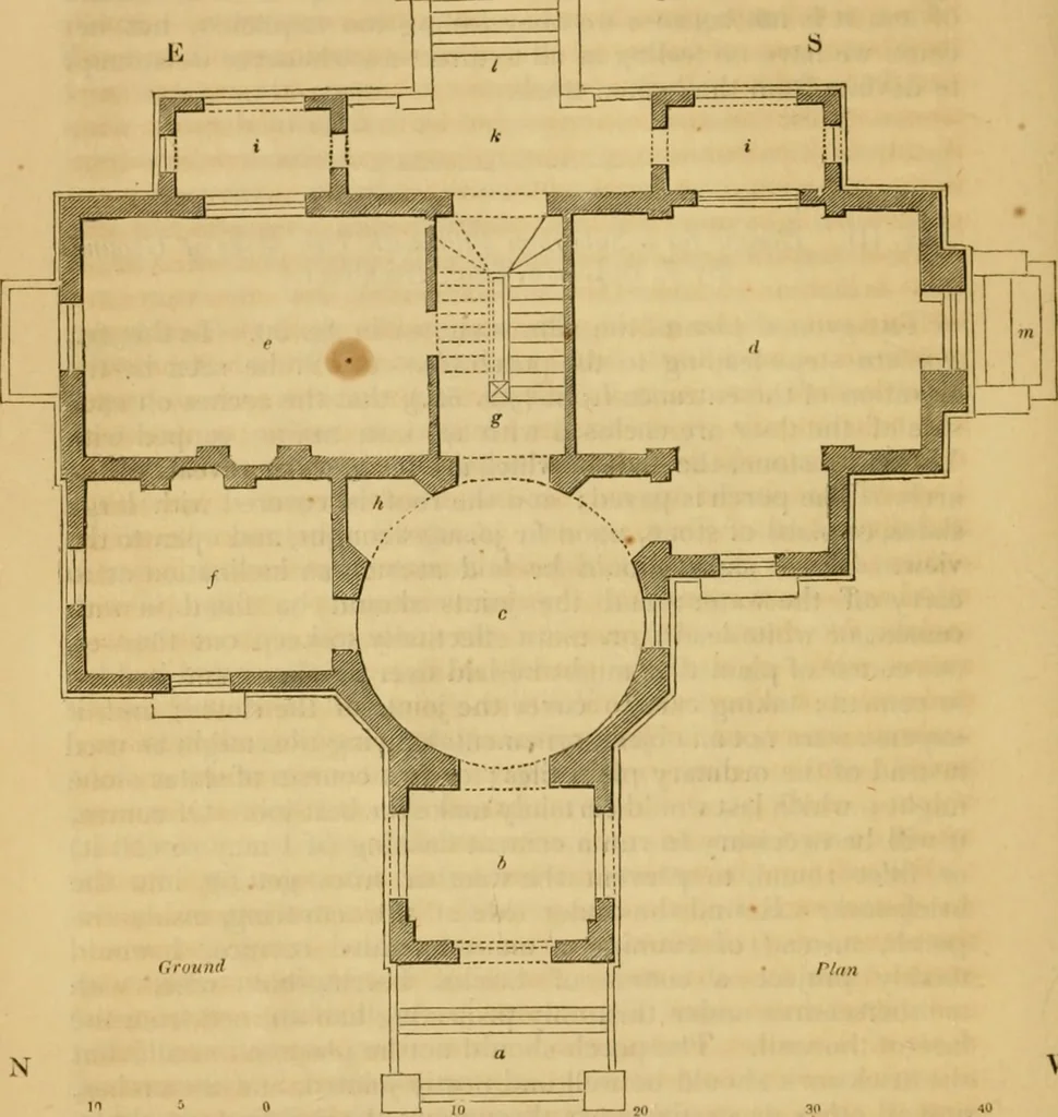 An illustration from The Architectural magazine, 1834, leaf 177