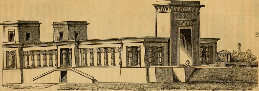 An illustration from The Architectural magazine, 1834, leaf 240
