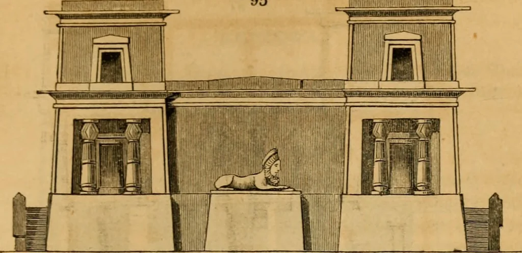 An illustration from The Architectural magazine, 1834, leaf 244