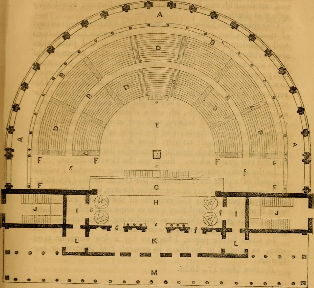 An illustration from The Architectural magazine, 1834, leaf 374