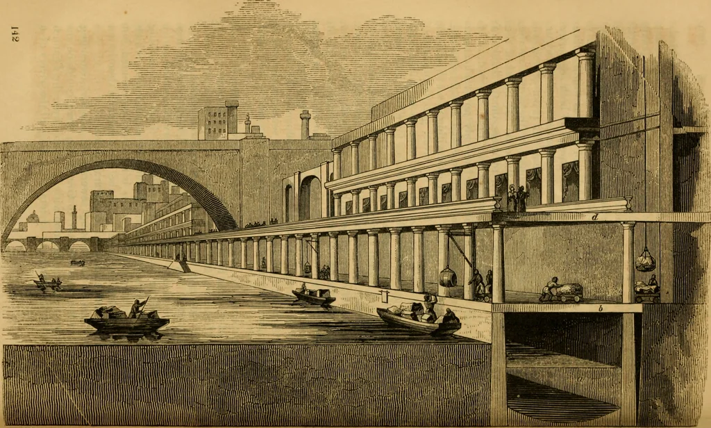 An illustration from The Architectural magazine, 1834, leaf 401