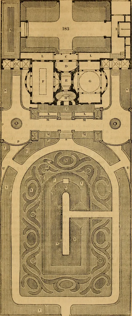 An illustration from The Architectural magazine, 1834, leaf 488