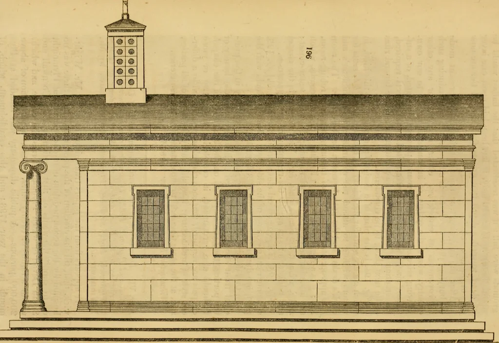 An illustration from The Architectural magazine, 1834, leaf 586