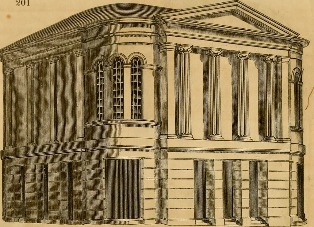 An illustration from The Architectural magazine, 1834, leaf 592