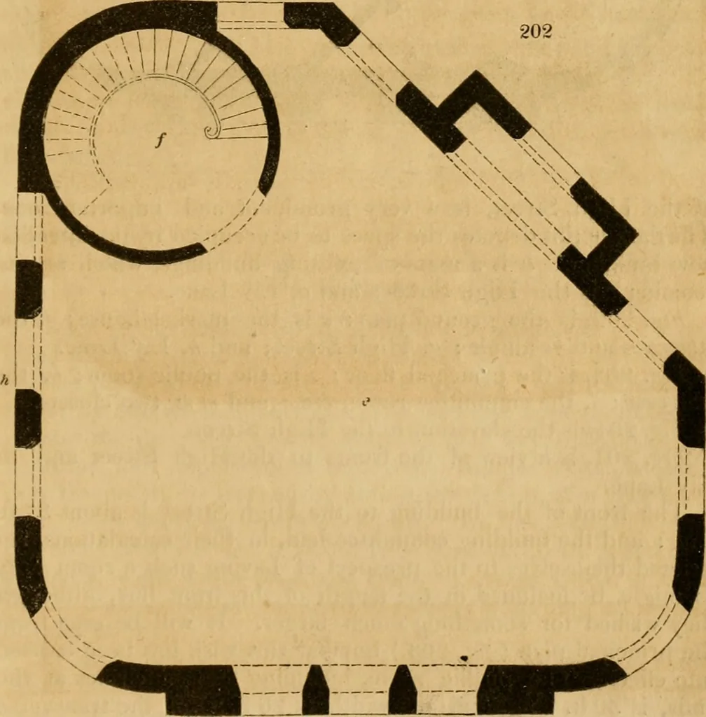 An illustration from The Architectural magazine, 1834, leaf 592