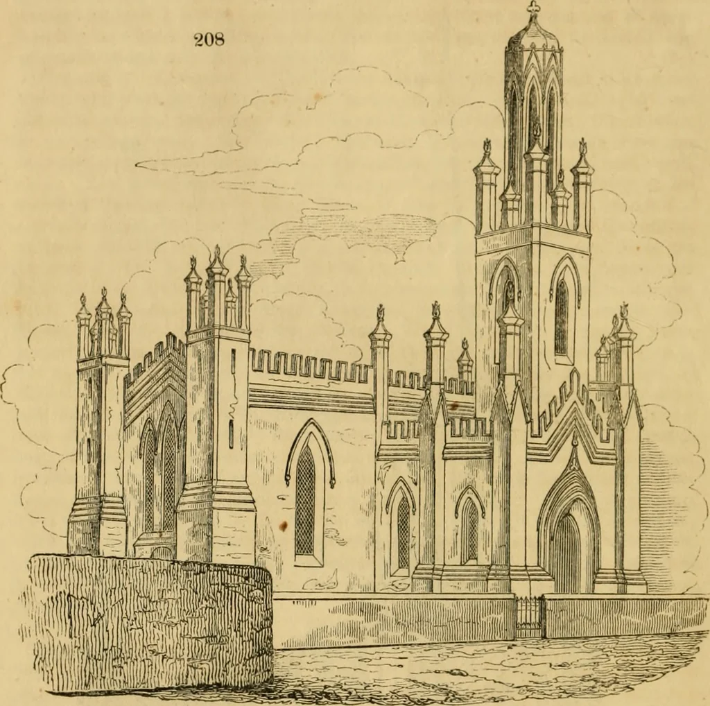An illustration from The Architectural magazine, 1834, leaf 605