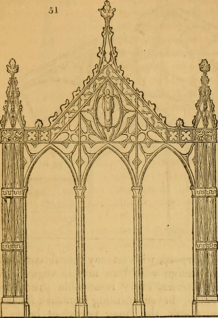 An illustration from The Architectural magazine, 1834, leaf 296
